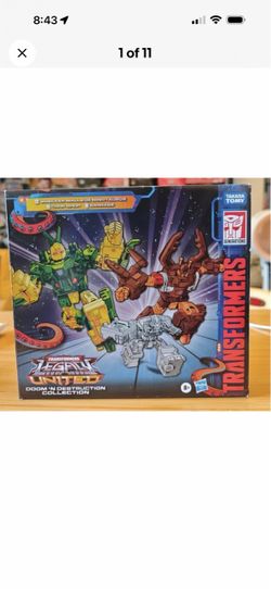 Transformers Legacy United Chop Shop & Barrage Doom 'N Destruction 2 Pack