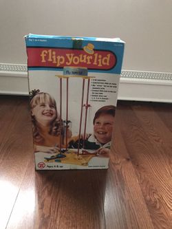Vintage 1988 toy biz flip your lid game for parts