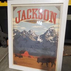 Jackson Wyoming Framed Poster