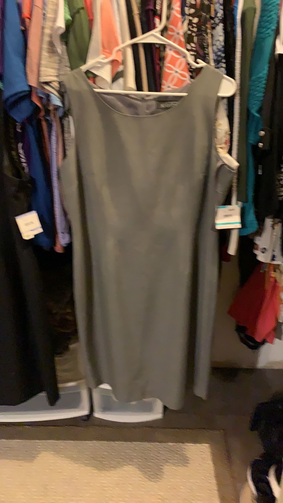 Gray Dress New Size Lg