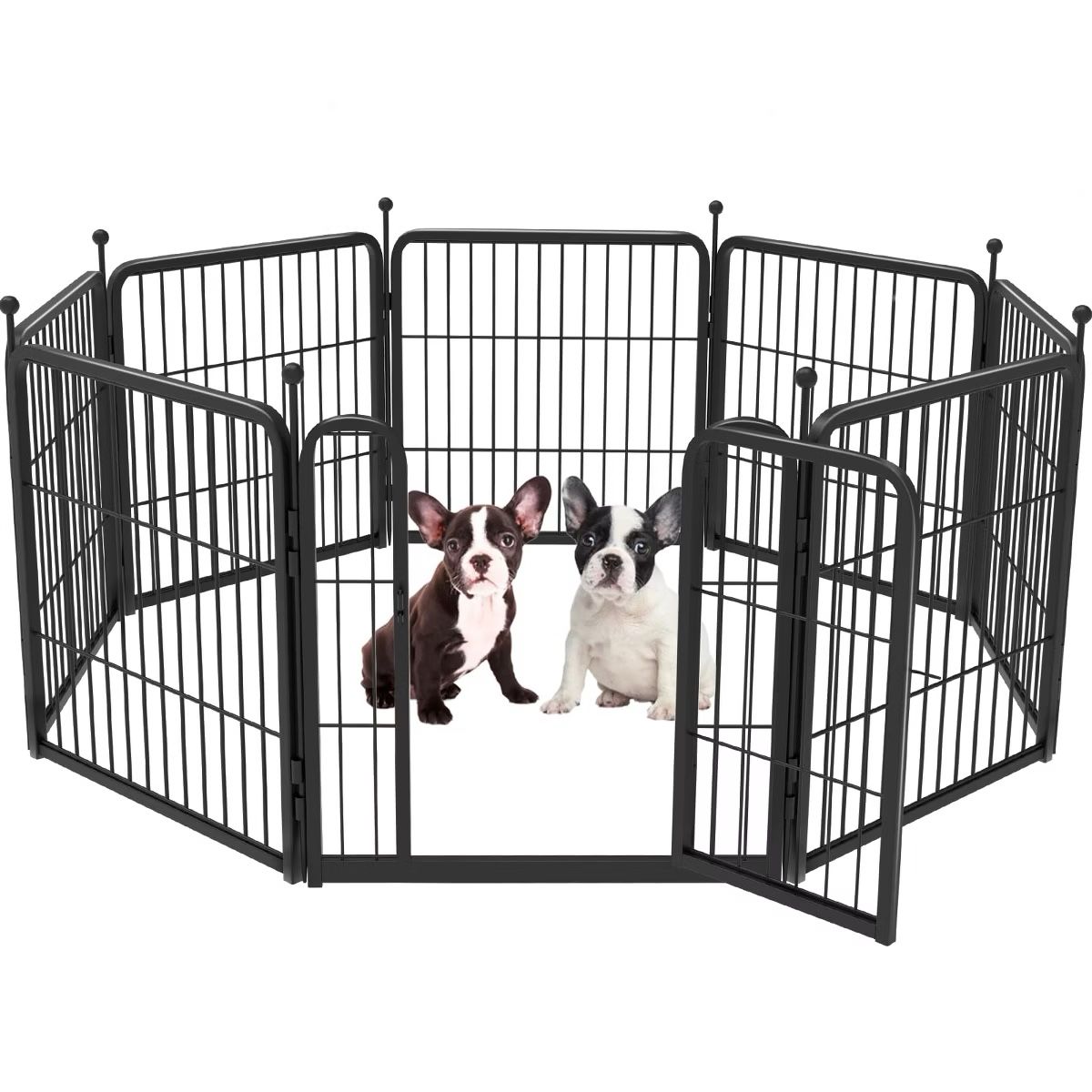 8 Panels Dog Play Pen