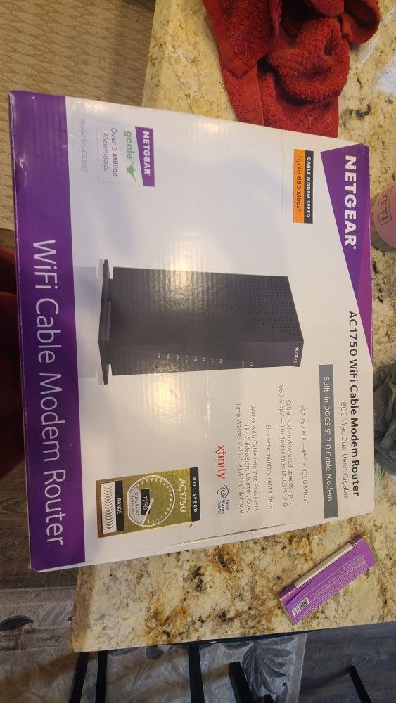 Netgear WiFi Cable Modem Router