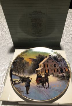 Avon Collectable Plate