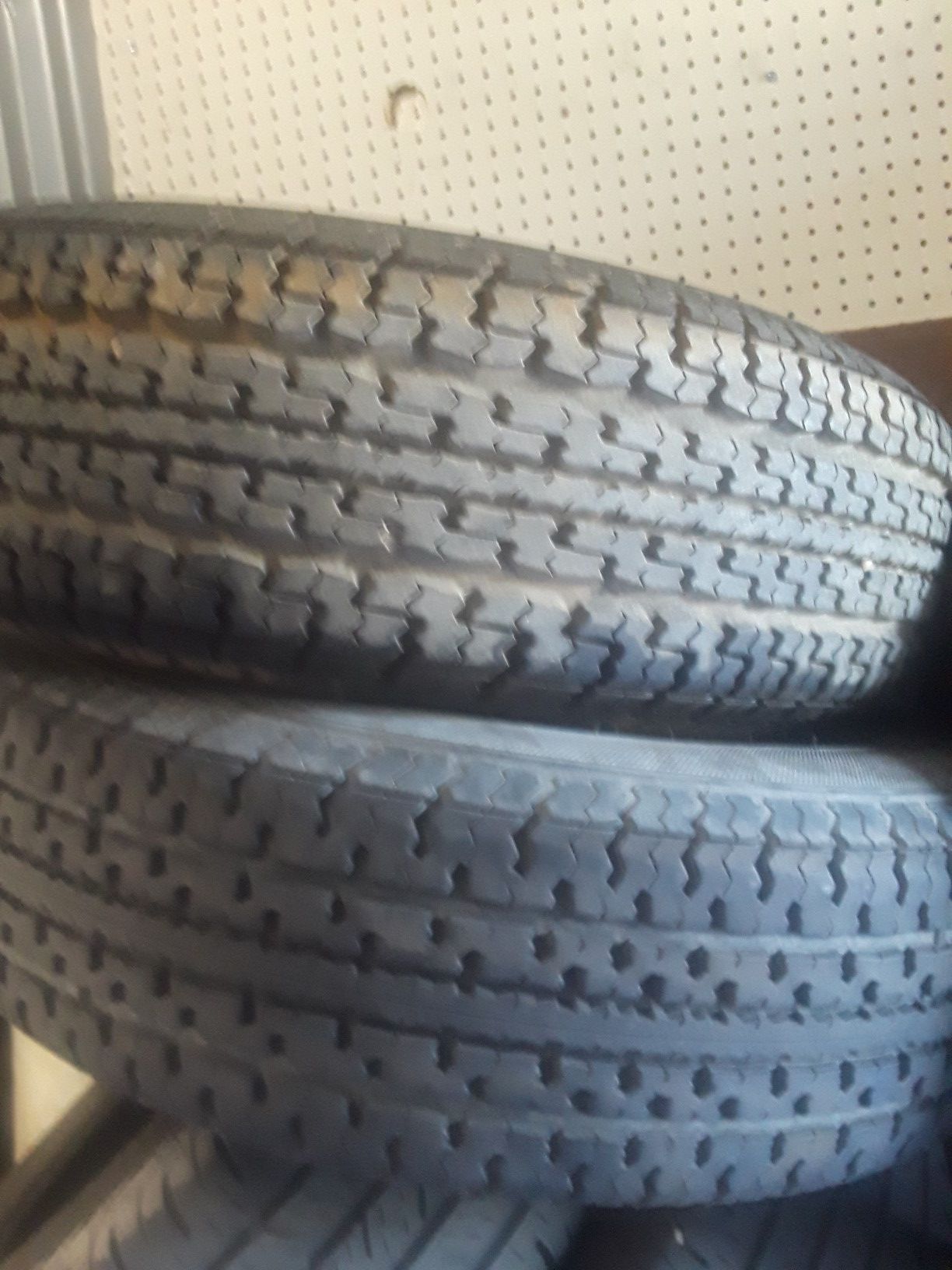 (2)*"225/75/15 trailer tires (10 ply)
