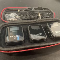 Synco Wireless Lavalier Microphone G2(A2)