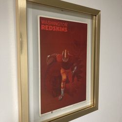 Washington Redskins 1968 Poster Card