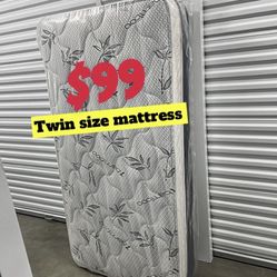 Twin Size Pillow Top Mattress 