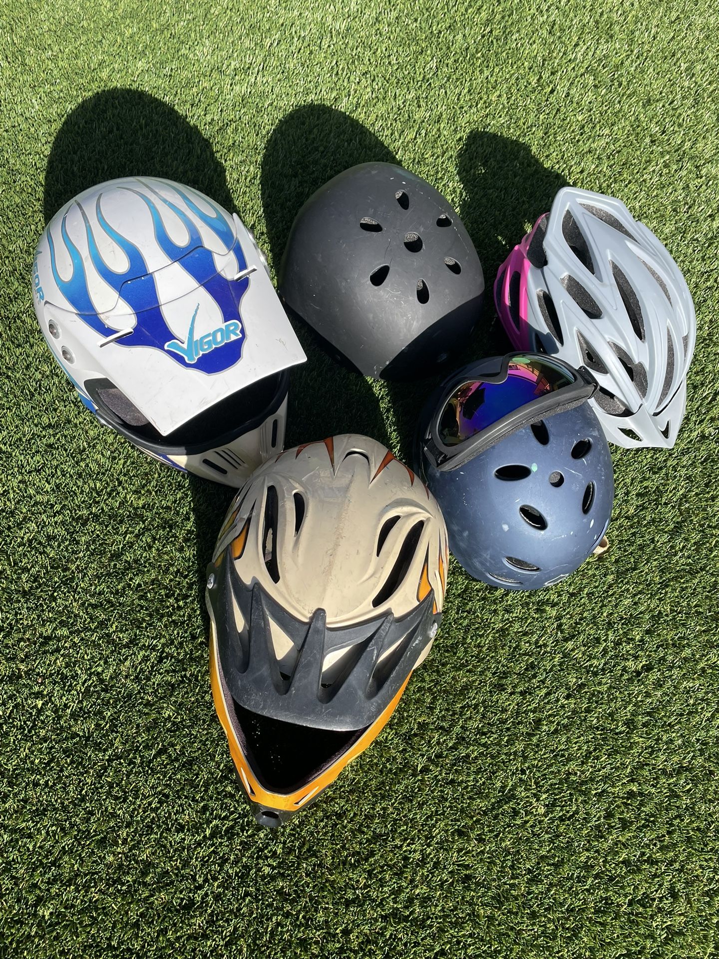 Bike helmets
