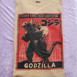 Godzilla "Terror Came From Down Below". Pre-owned Excellent.