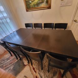 Extendable Dining Table With 8 Chairs