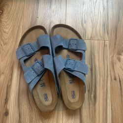 Birkenstocks Suede Light blue 