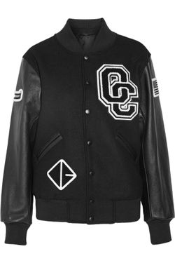 Opening Ceremony Varsity Black Jacket Size XS
