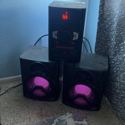 Speaker Set With Bluetooth