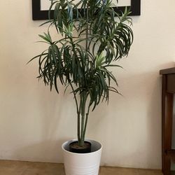 Fake Plant Tree and Planter