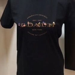 COACH T Shirt, Size Small