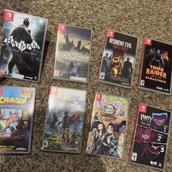 My Nintendo Switch Games! Shoot me offer!!