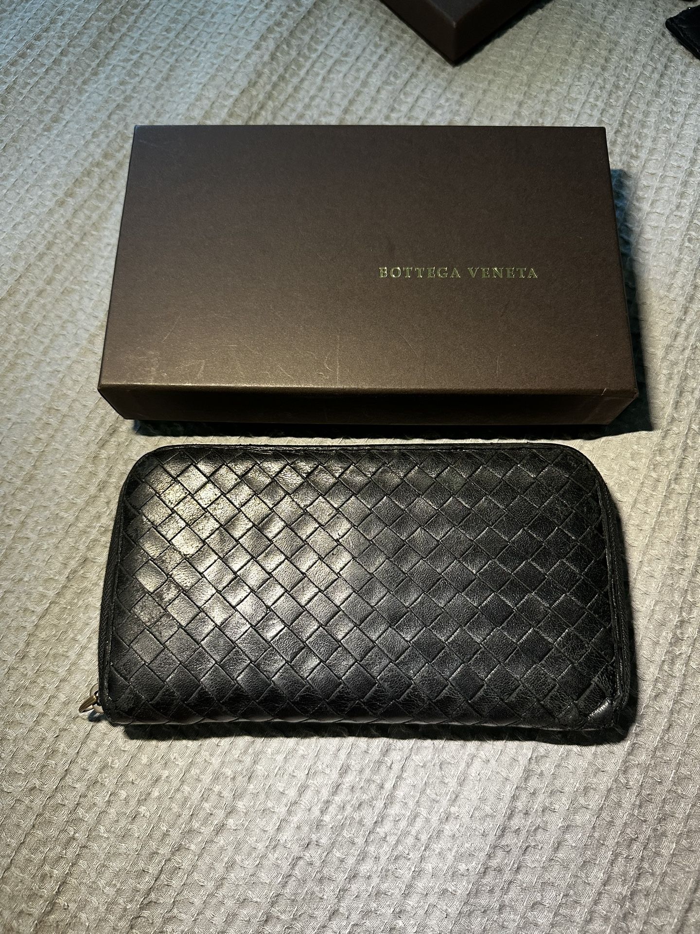Bottega Veneta Long Zipper Wallet