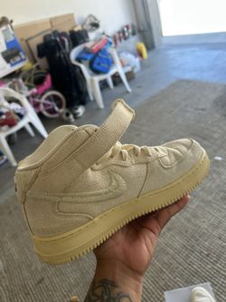 Air force 1 mid stussy sz 9.5