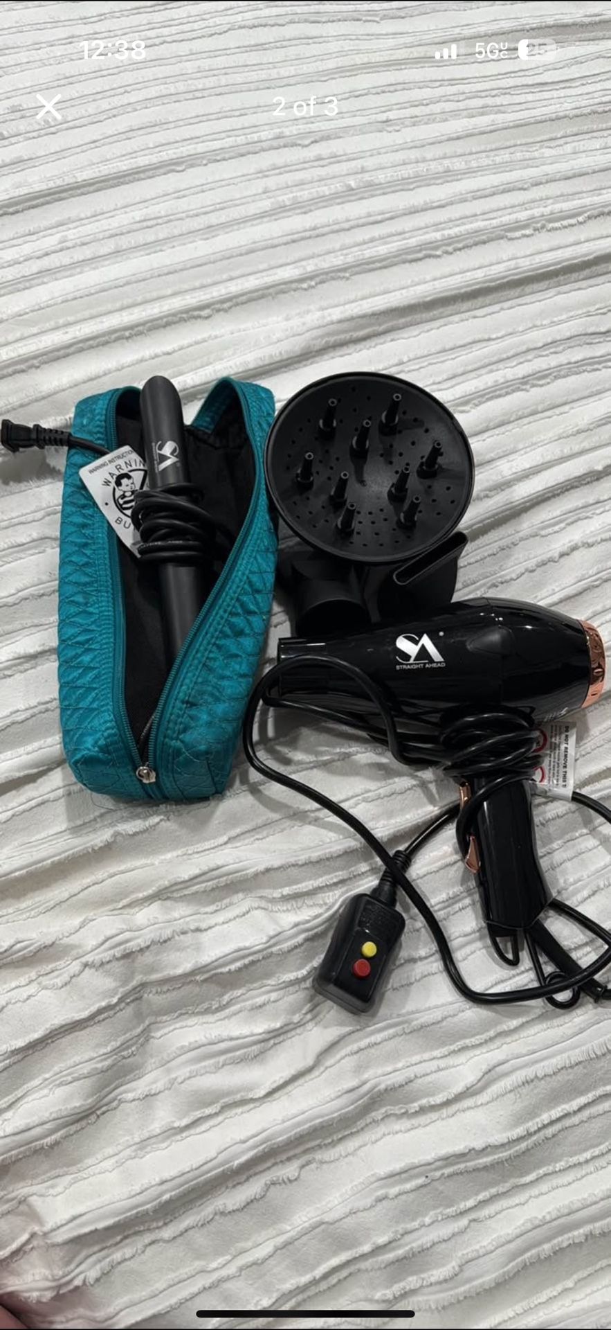 Inferred Blow dryer And Flat Iron {make Offer Need Gone}