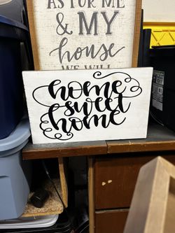 Home Sweet Home Sign