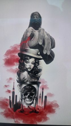 Custom artwork photos photography and ink stencils