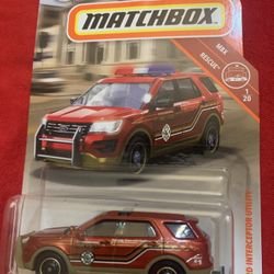 Matchbox Ford 2016 interceptor utility