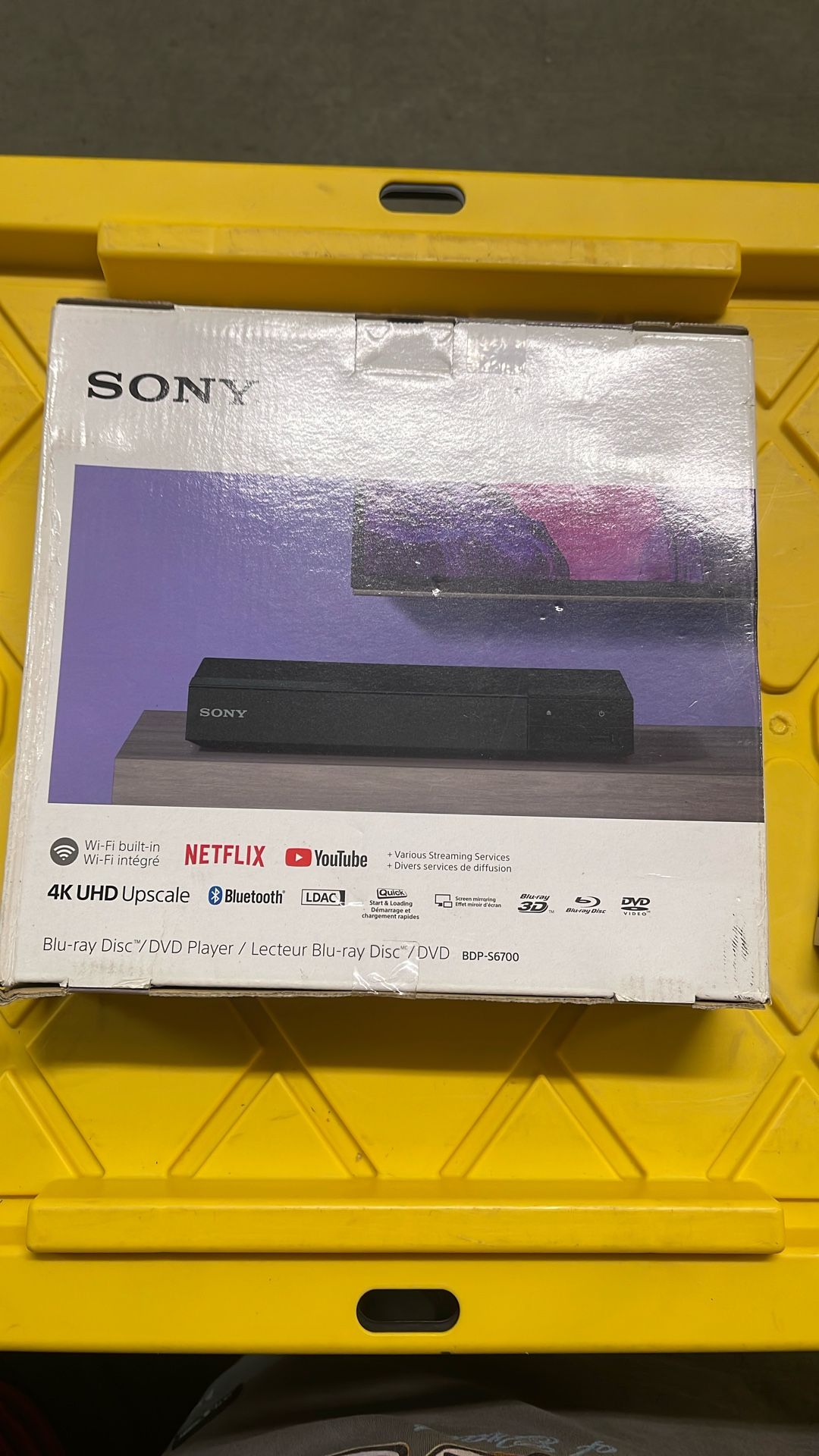 Sony 4k UHD Upscale DVD Player