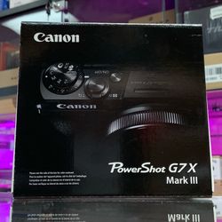 Canon PowerShot G7X Mark III Camera