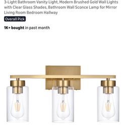 3 Light Bathroom Vanity 