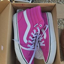 Hot pink Vans