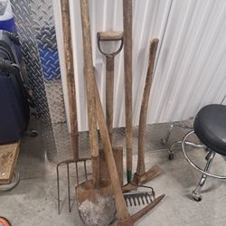 Old Yard Tools