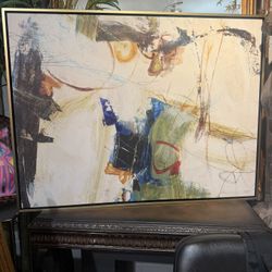 Print On Canvas 41 X 31 Abstract