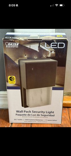 Feit LED Bronze Dusk to Dawn Photocell Sensor Security Outdoor Wall Pack Light