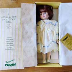 Seymour Mann Hand Painted Porcelain Doll