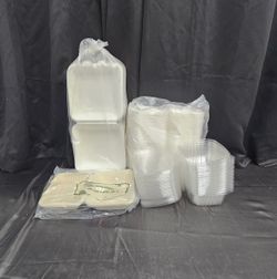 Disposable To-go Containers Bundle