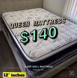 Queen size pillow top mattress