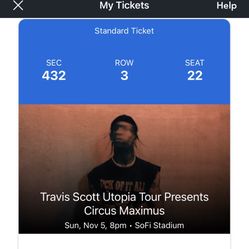 Travis Scott Utopia Tour 