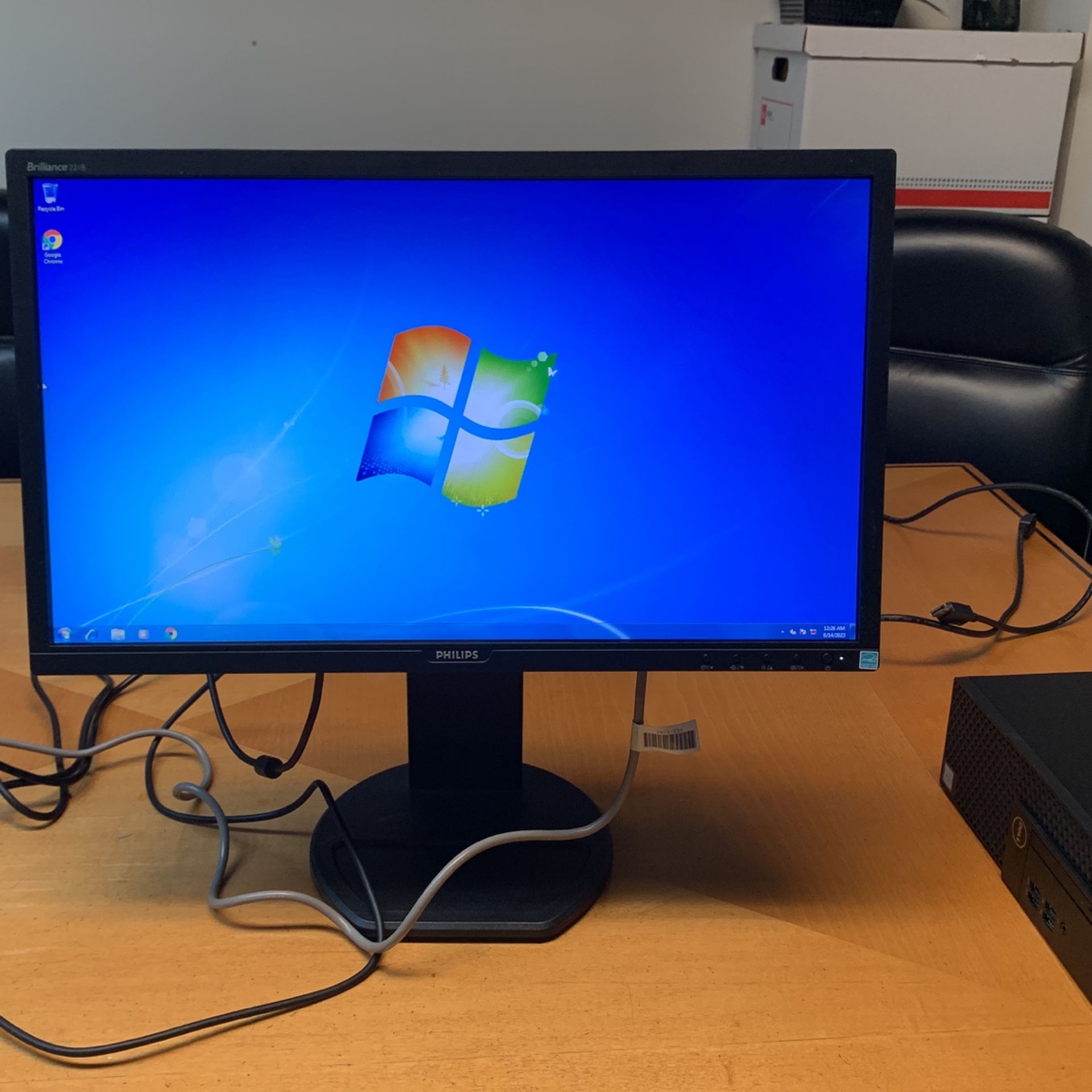 (5 Available) Phillips 22 Inch Full Hd, Widescreen Monitor Model 221B8L