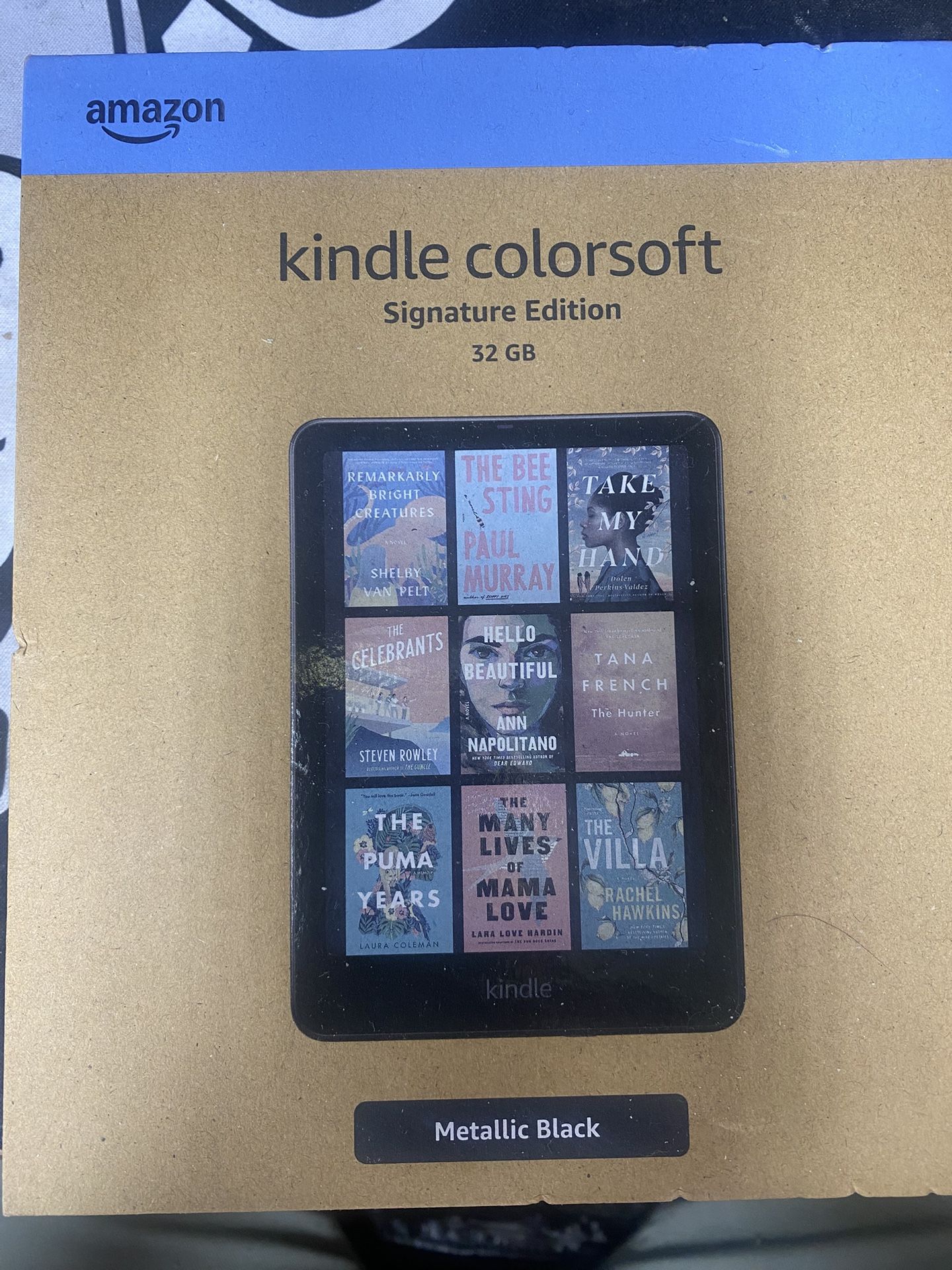 Amazon Kindle Colorsoft Metallic Black