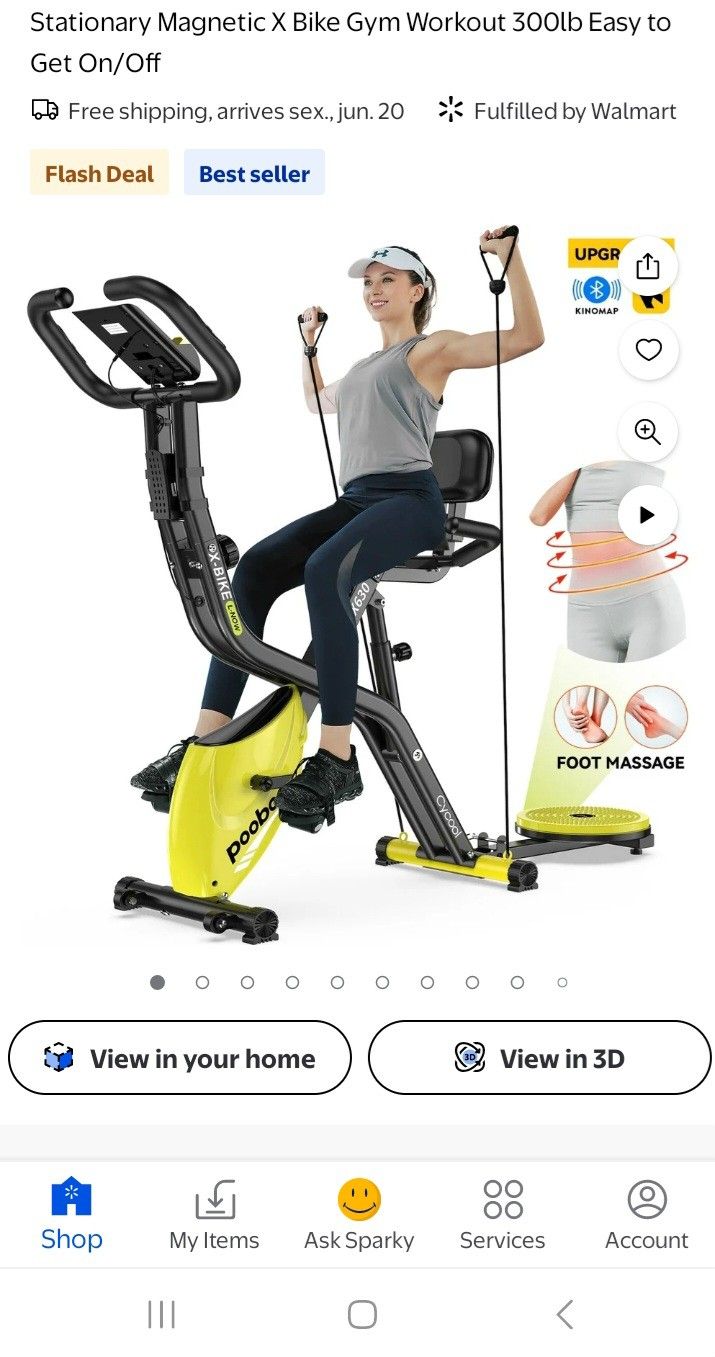 Bike Exercise Magnetic Fitness Indoor
New