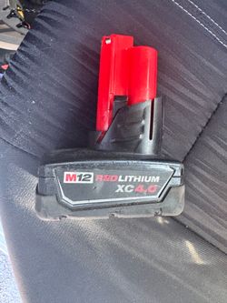 Milwaukee M12 4.0 battery