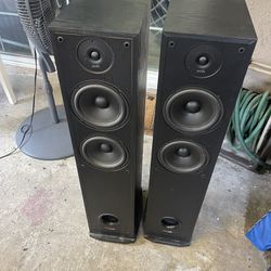 Pair Of Polk Audio Tower Speakers  