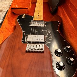 Fender American Vintage II 1975 Telecaster Deluxe Electric Guitar - Mocha