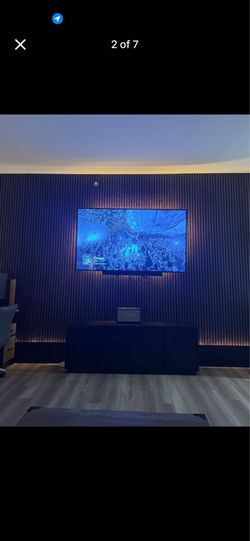 Tall Espresso Acoustic Wall Panels