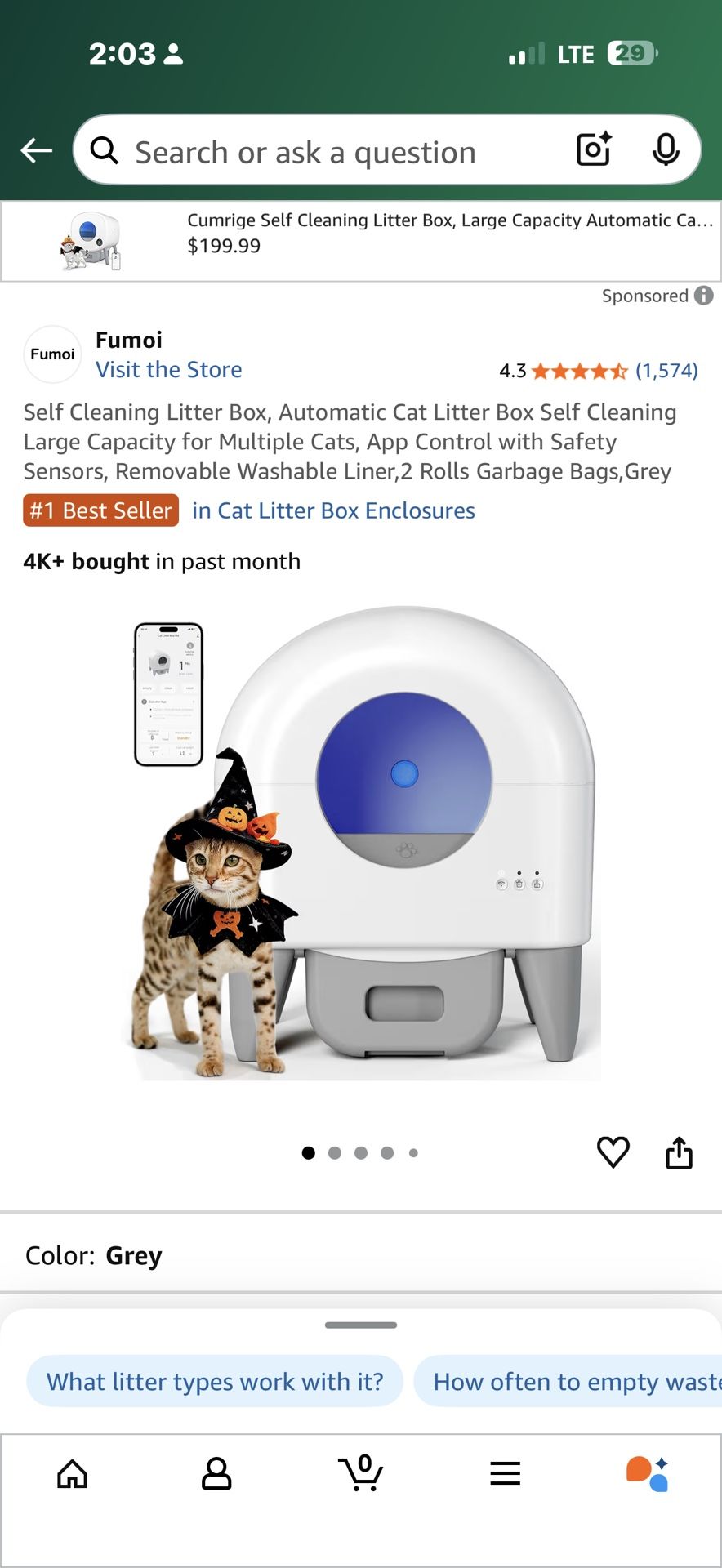 Smart Cat Litter Box