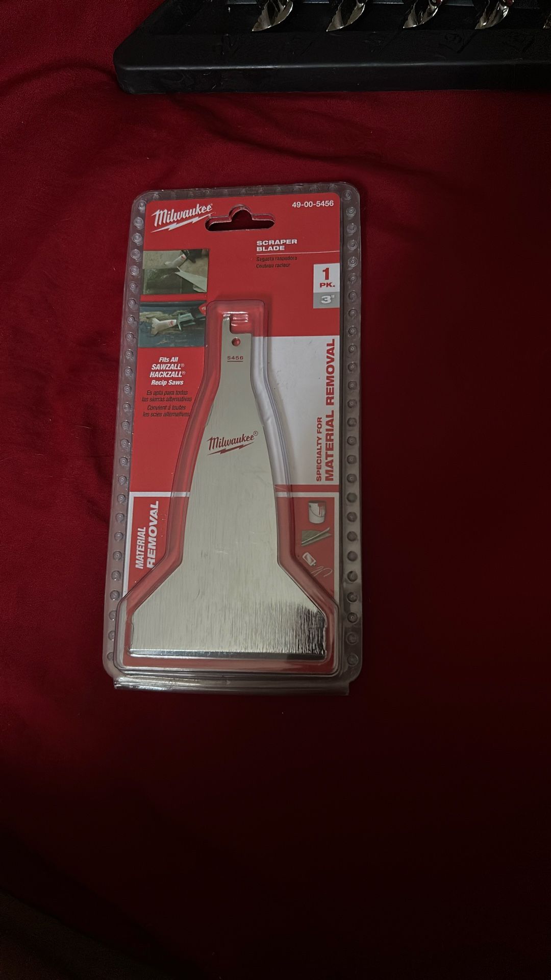 Milwaukee ( 3” Scraper Blade ) 2x For 15$