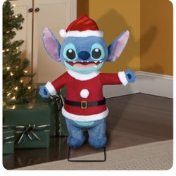 Disney Christmas 3-Ft Stitch Musical Animatronic