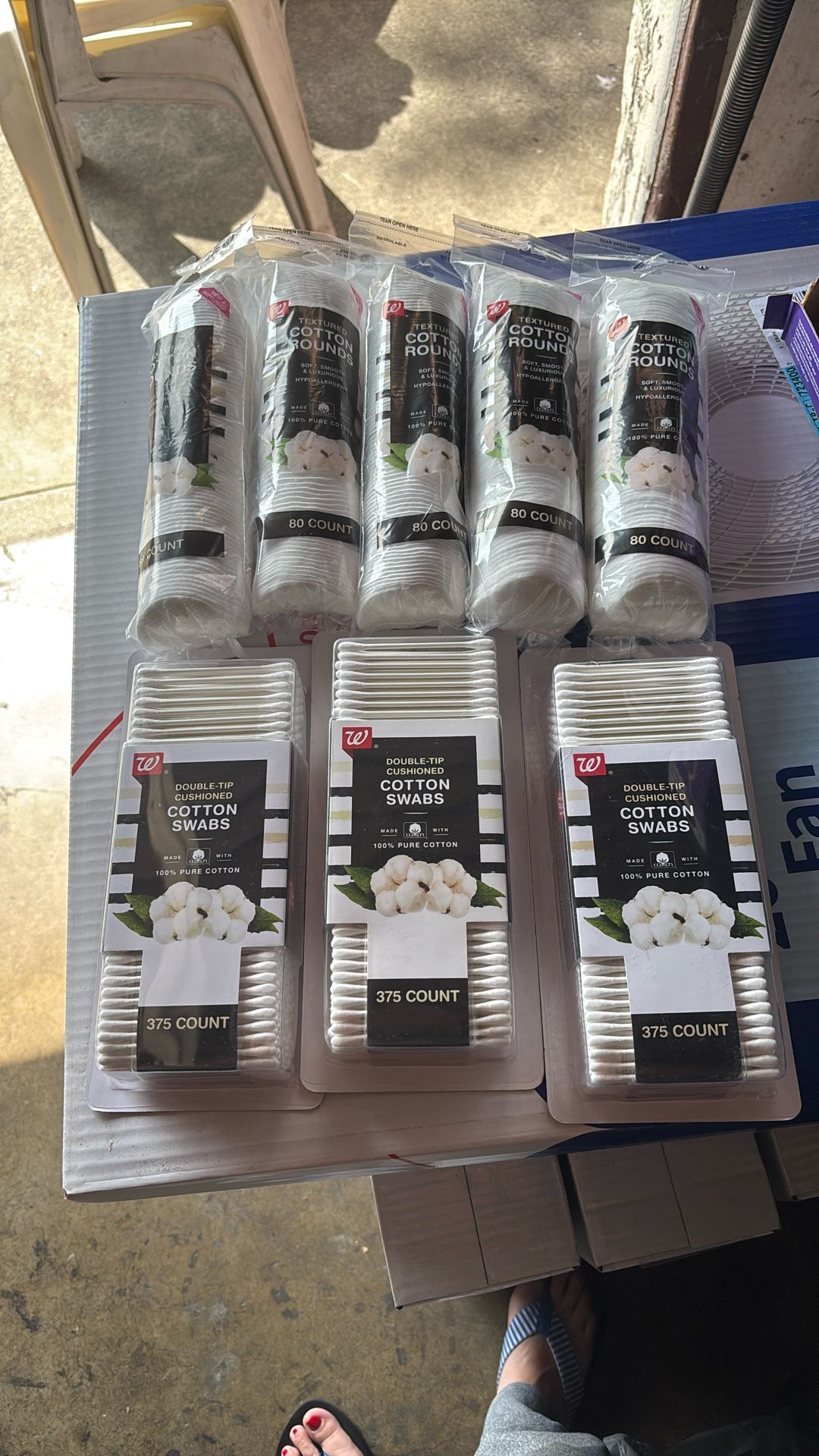 Cotton Rounds And Swabs