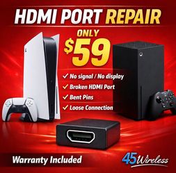 PS5/Xbox HDMI Port Repair