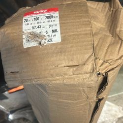 Husky Clear Polyethylene Sheeting